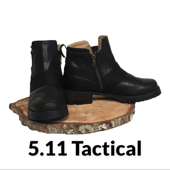 5.11 Tactical Shoes - 5.11 Tactical Woman’s Black Fury Ankle Boot Size 7